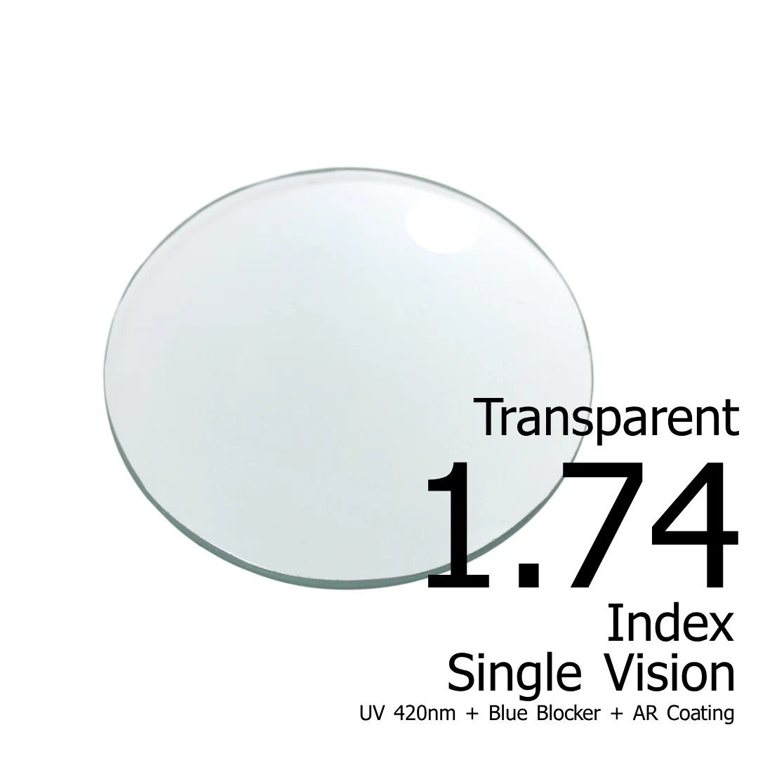 High Index 1.74 Blue Blocker Lens (duplicating...)