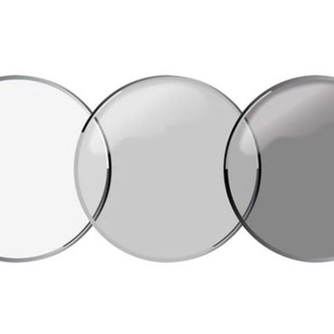 Grey Plano Blue Blocker Photochromic Lens Argon 7